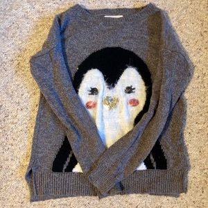 Girls Justice Penguin Sweater